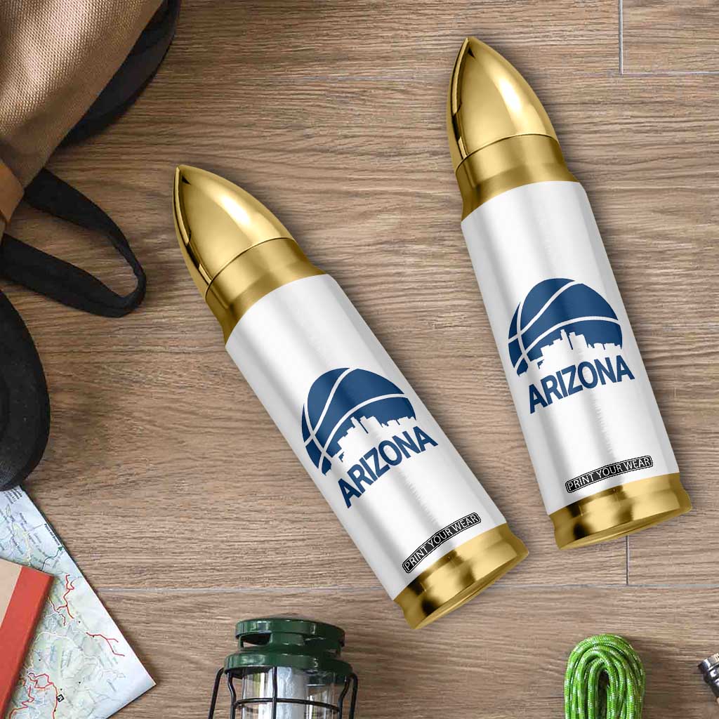 Arizona Skyline Pride Bullet Tumbler Gift For Basketball Fan TS12 Print Your Wear