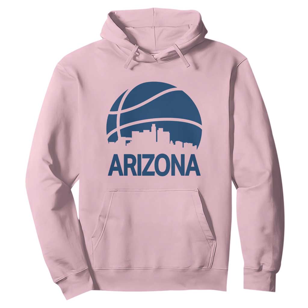 Arizona Skyline Pride Hoodie Gift For Basketball Fan TS12 Light Pink Print Your Wear