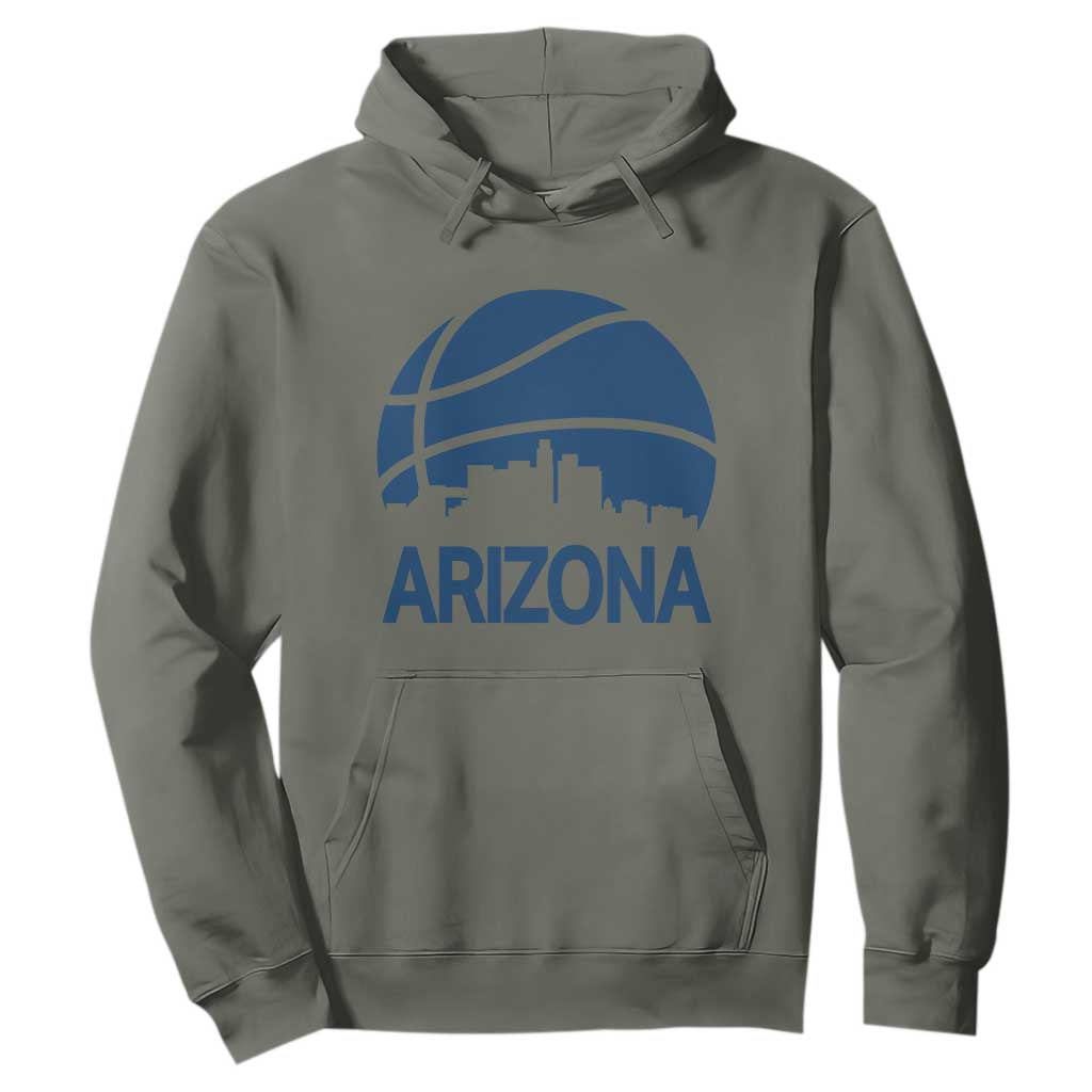 Arizona Skyline Pride Hoodie Gift For Basketball Fan TS12 Military Green Print Your Wear