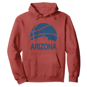 Arizona Skyline Pride Hoodie Gift For Basketball Fan TS12 Red Print Your Wear