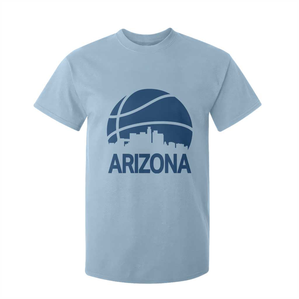 Arizona Skyline Pride T Shirt For Kid Gift For Basketball Fan TS12 Light Blue Print Your Wear