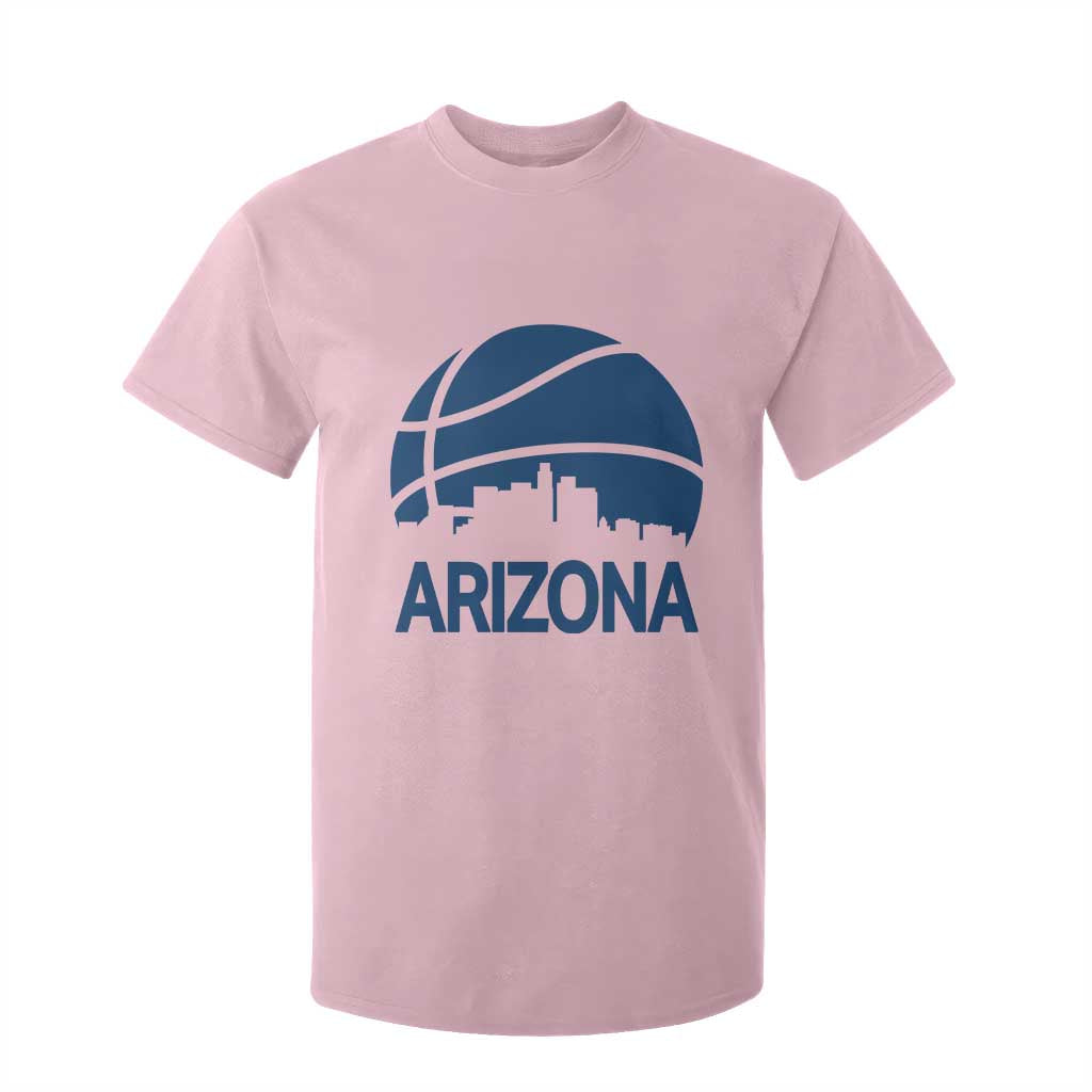 Arizona Skyline Pride T Shirt For Kid Gift For Basketball Fan TS12 Light Pink Print Your Wear