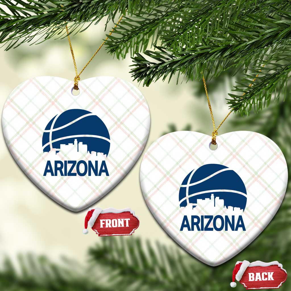 Arizona Skyline Pride Ceramic Ornament Gift For Basketball Fan TS12 Print Your Wear