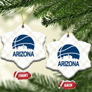 Arizona Skyline Pride Ceramic Ornament Gift For Basketball Fan TS12 Print Your Wear