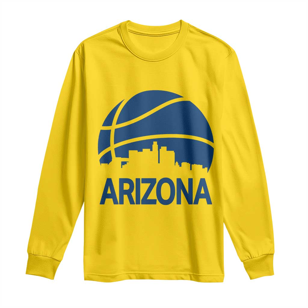 Arizona Skyline Pride Long Sleeve Shirt Gift For Basketball Fan TS12 Daisy Print Your Wear