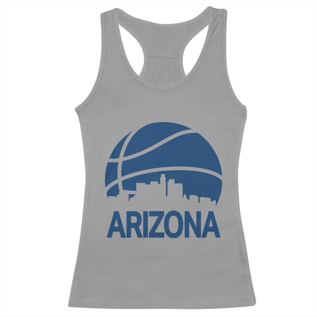 Arizona Skyline Pride Racerback Tank Top Gift For Basketball Fan TS12 Sport Gray Print Your Wear