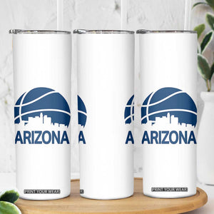 Arizona Skyline Pride Skinny Tumbler Gift For Basketball Fan TS12 Print Your Wear