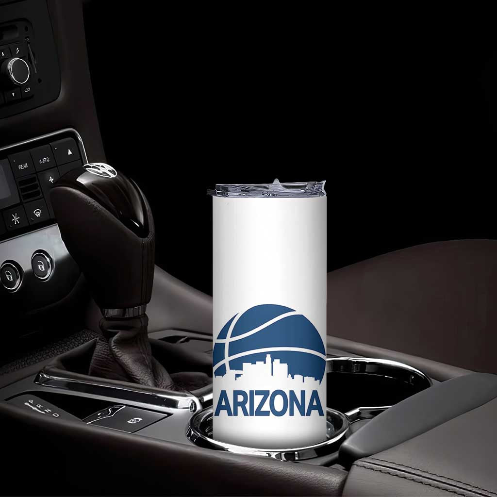 Arizona Skyline Pride Skinny Tumbler Gift For Basketball Fan TS12 Print Your Wear