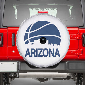 Arizona Skyline Pride Spare Tire Cover Gift For Basketball Fan TS12 White Print Your Wear