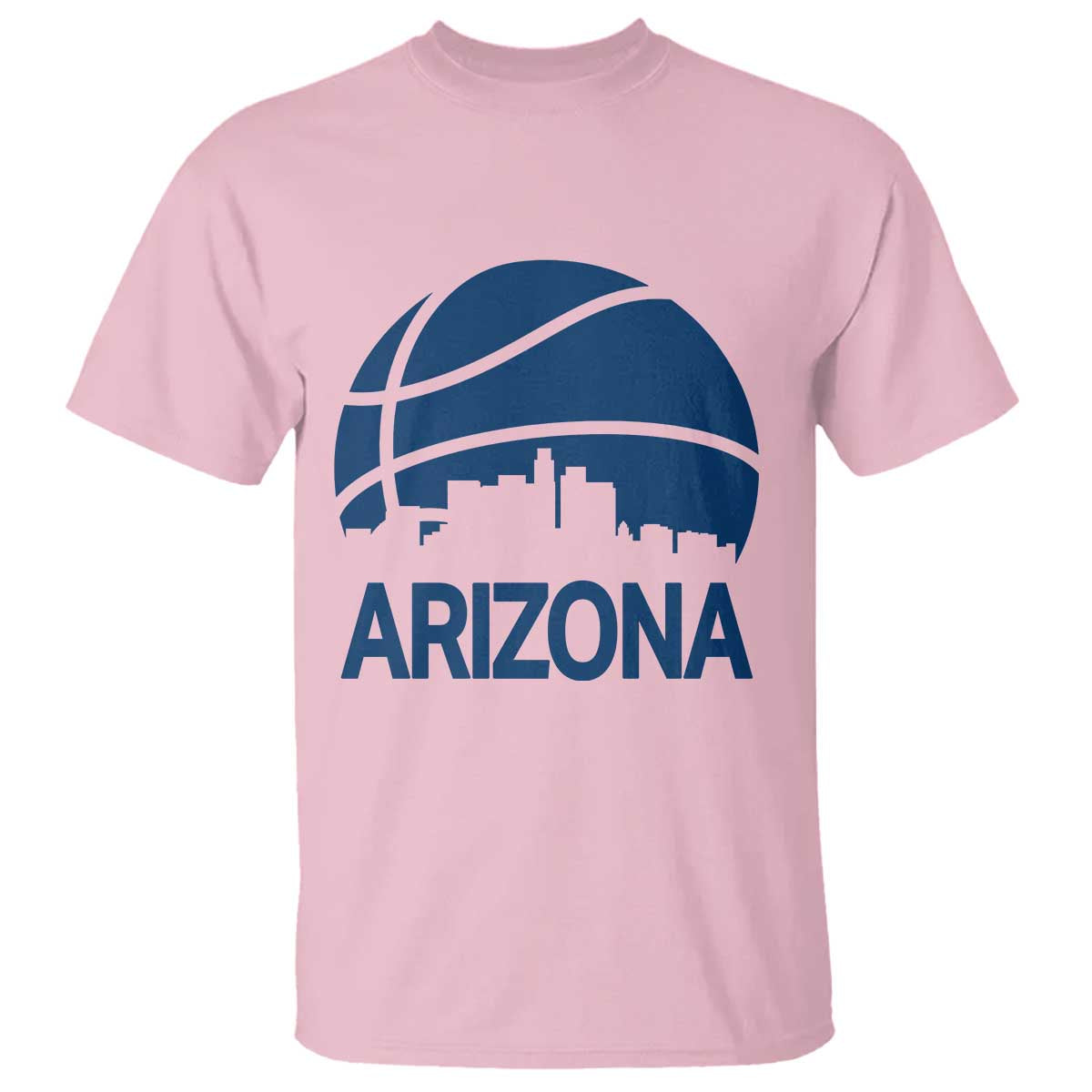 Arizona Skyline Pride T Shirt Gift For Basketball Fan TS12 Light Pink Print Your Wear