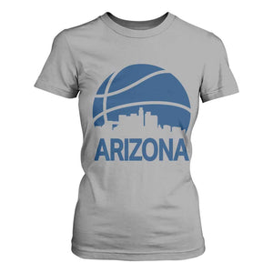 Arizona Skyline Pride T Shirt For Women Gift For Basketball Fan TS12 Sport Gray Print Your Wear