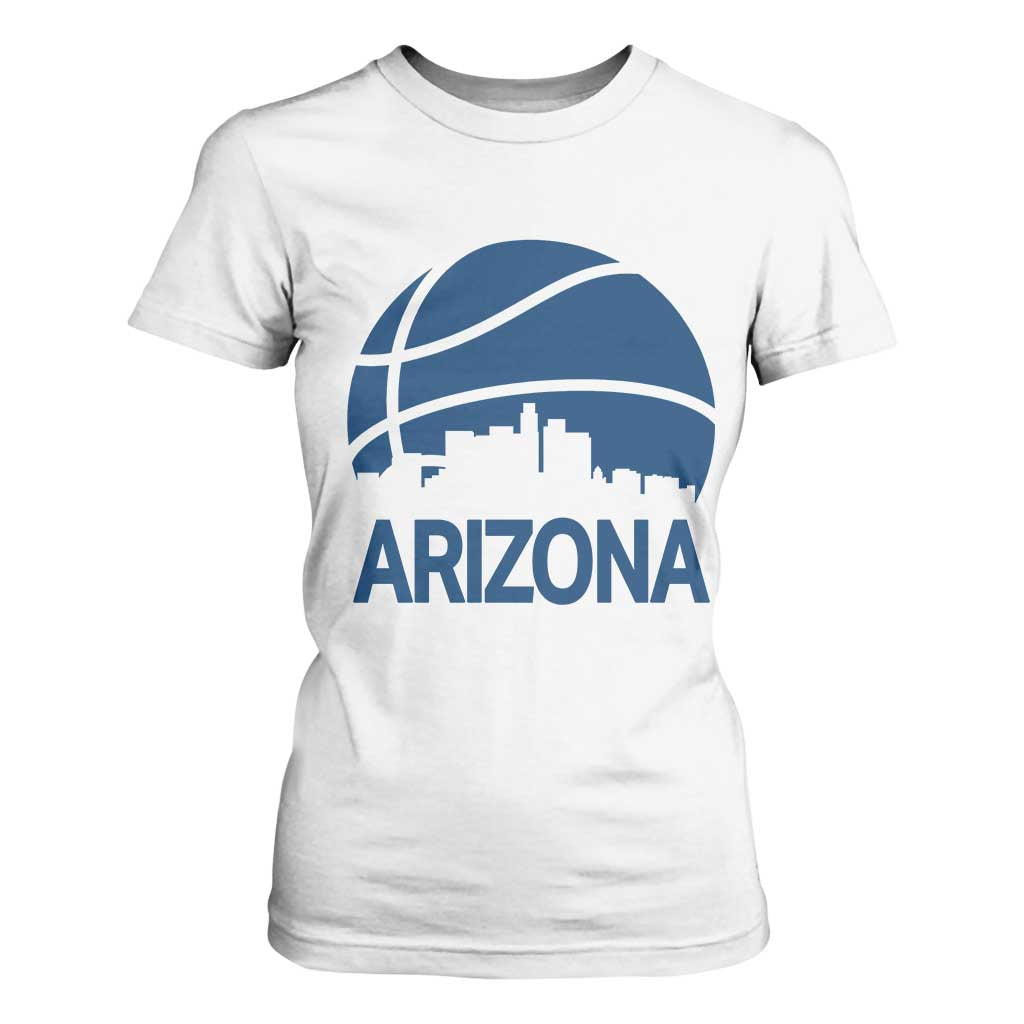 Arizona Skyline Pride T Shirt For Women Gift For Basketball Fan TS12 White Print Your Wear