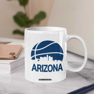 Arizona Skyline Pride Coffee Mug Gift For Basketball Fan TS12 Print Your Wear