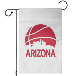 Arizona Skyline State Pride Garden Flag Modern Urban Hoops Basketball TS12 White Print Your Wear