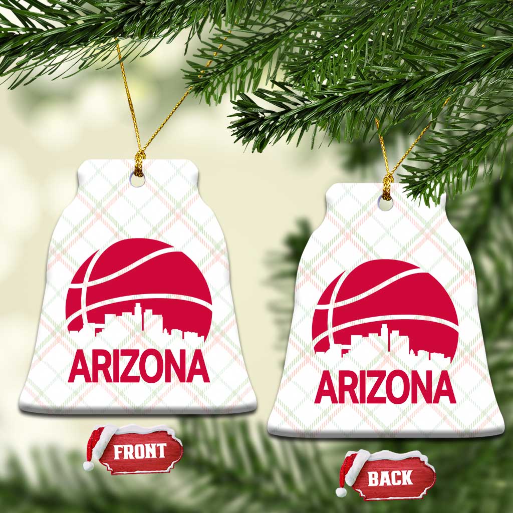 Arizona Skyline State Pride Ceramic Ornament Modern Urban Hoops Basketball TS12 Print Your Wear