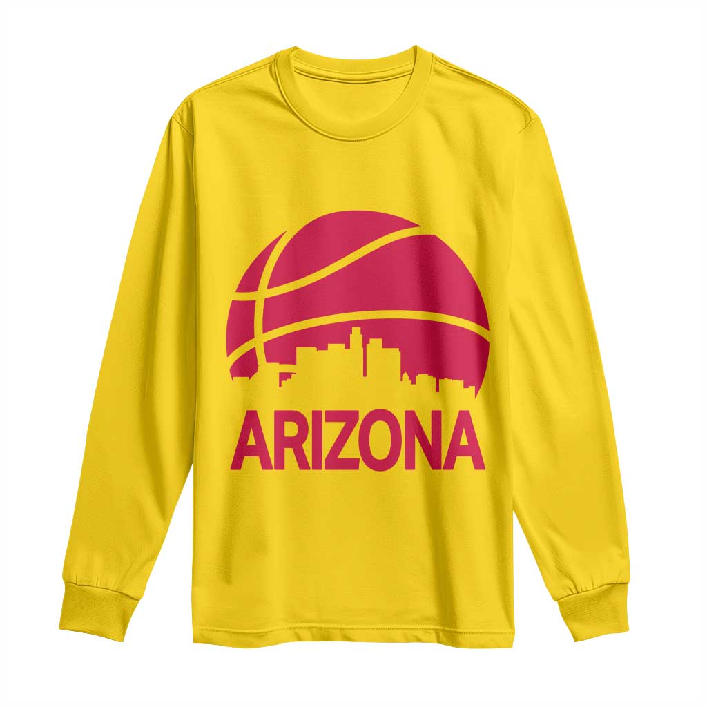 Arizona Skyline State Pride Long Sleeve Shirt Modern Urban Hoops Basketball TS12 Daisy Print Your Wear