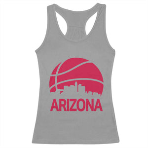 Arizona Skyline State Pride Racerback Tank Top Modern Urban Hoops Basketball TS12 Sport Gray Print Your Wear
