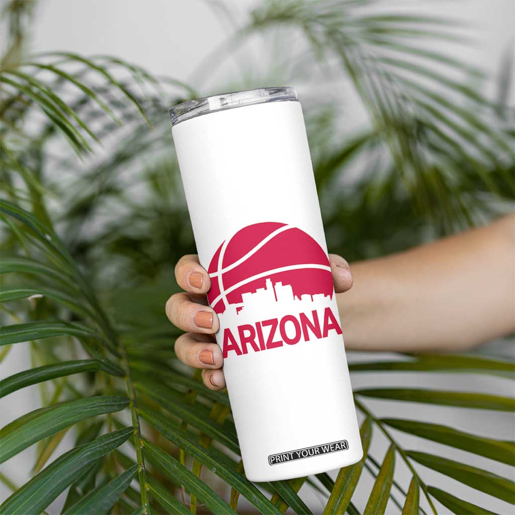 Arizona Skyline State Pride Skinny Tumbler Modern Urban Hoops Basketball TS12 Print Your Wear
