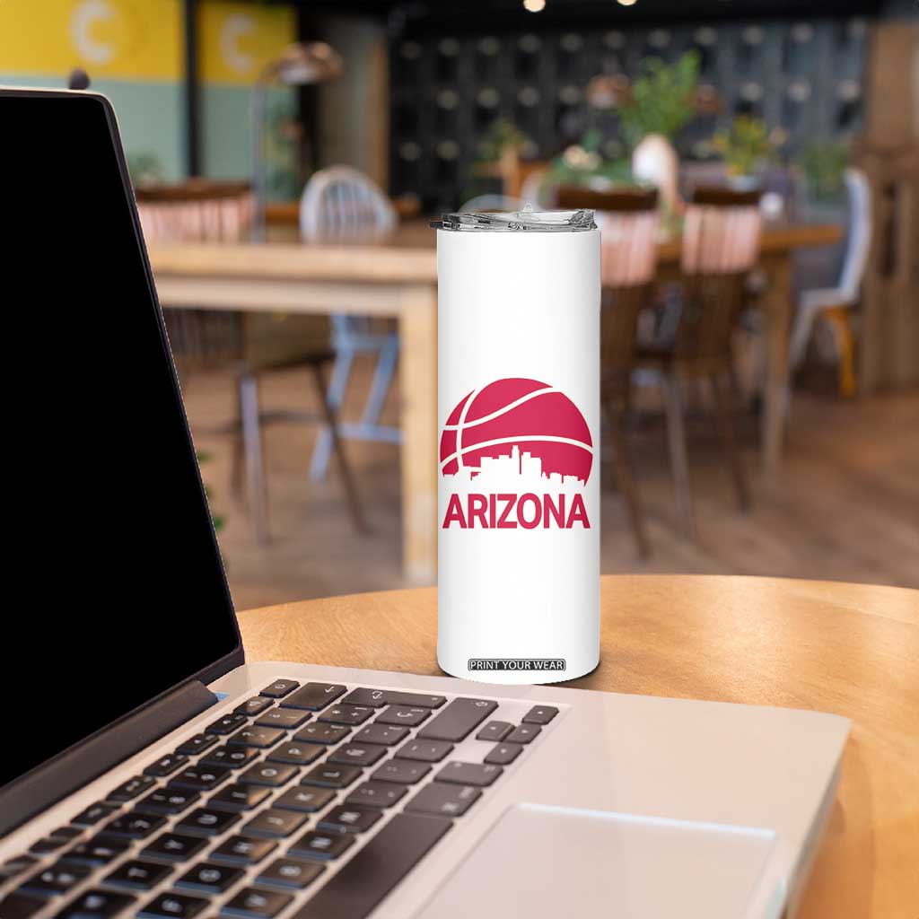 Arizona Skyline State Pride Skinny Tumbler Modern Urban Hoops Basketball TS12 Print Your Wear