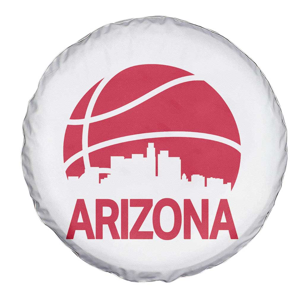 Arizona Skyline State Pride Spare Tire Cover Modern Urban Hoops Basketball TS12 Print Your Wear