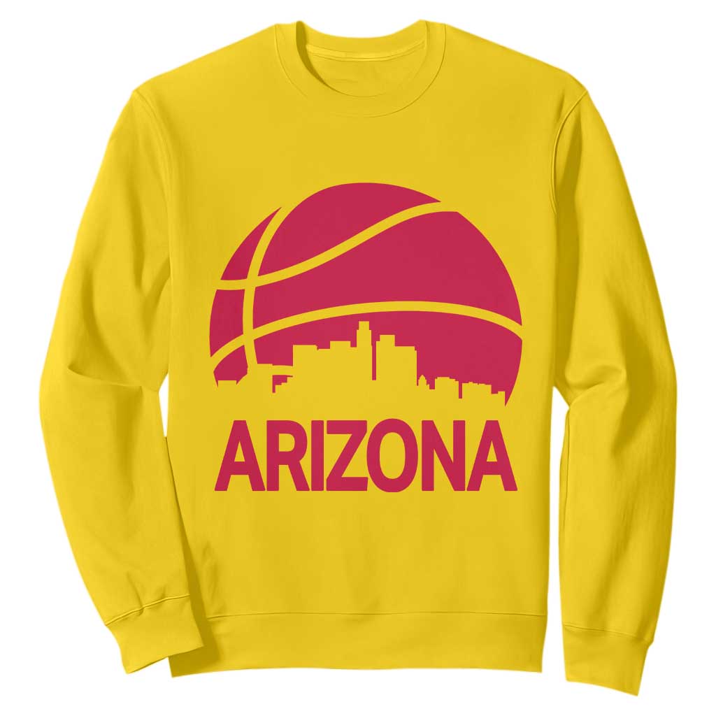 Arizona Skyline State Pride Sweatshirt Modern Urban Hoops Basketball TS12 Daisy Print Your Wear