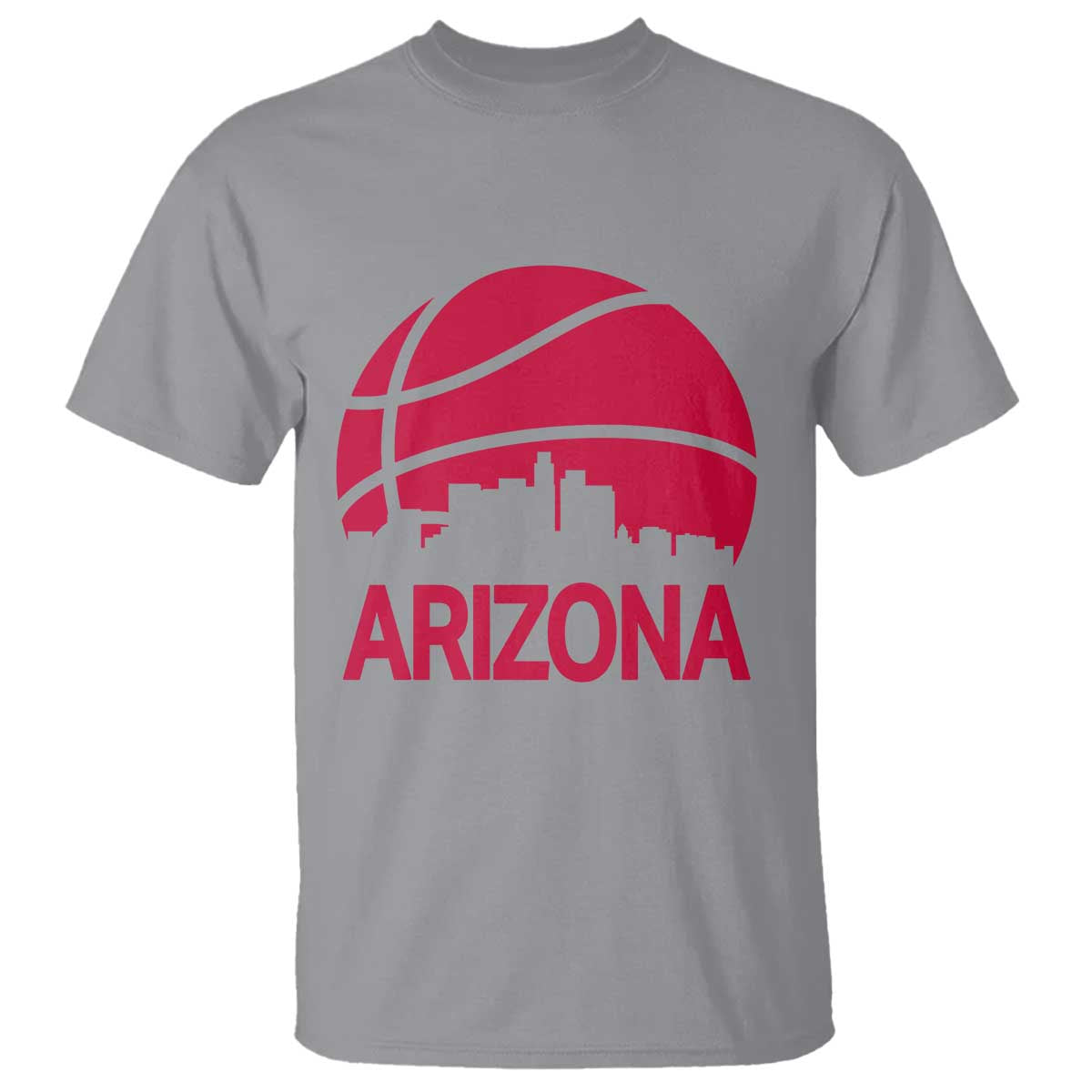 Arizona Skyline State Pride T Shirt Modern Urban Hoops Basketball TS12 Sport Gray Print Your Wear
