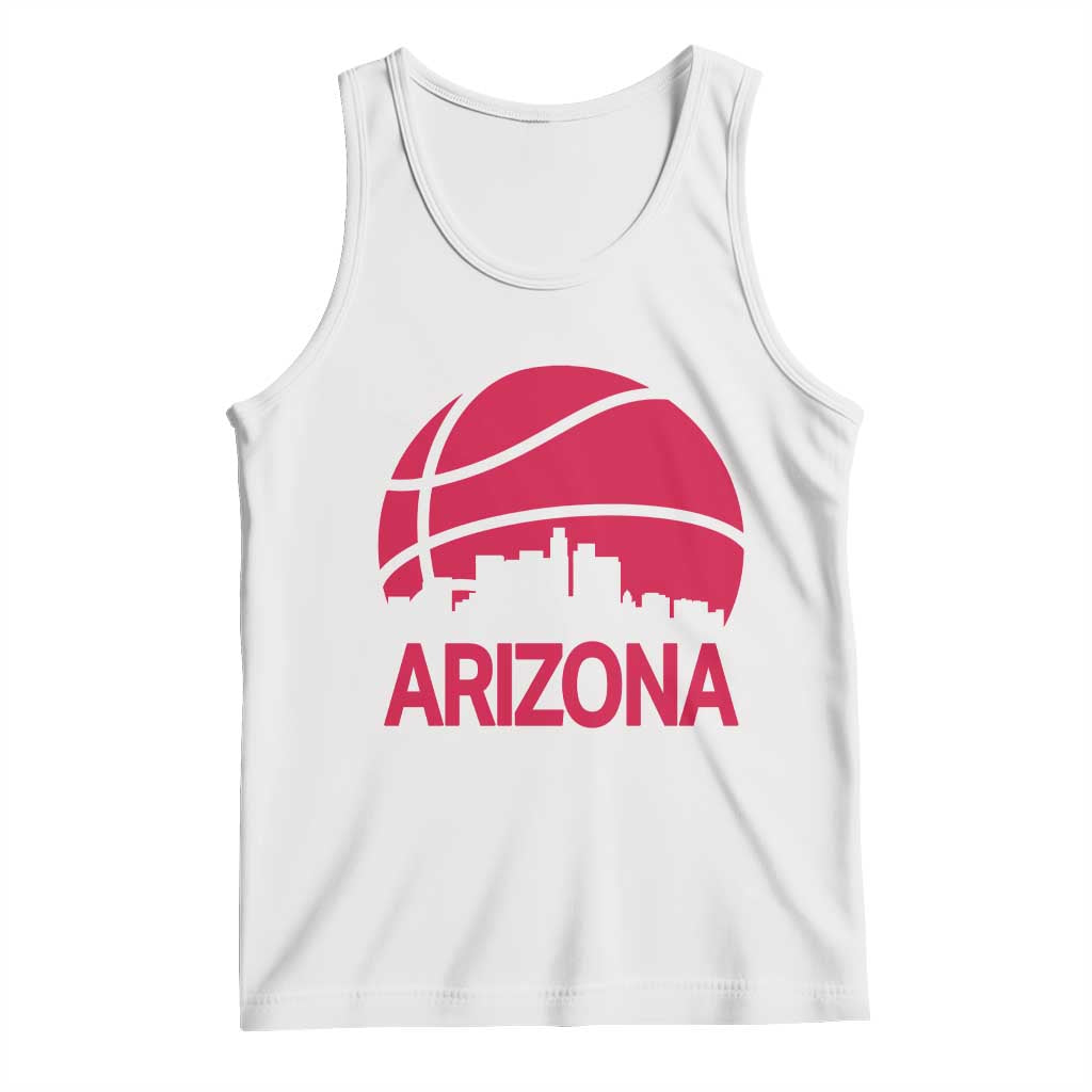 Arizona Skyline State Pride Tank Top Modern Urban Hoops Basketball TS12 White Print Your Wear