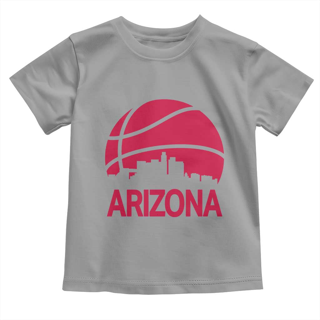 Arizona Skyline State Pride Toddler T Shirt Modern Urban Hoops Basketball TS12 Sport Gray Print Your Wear
