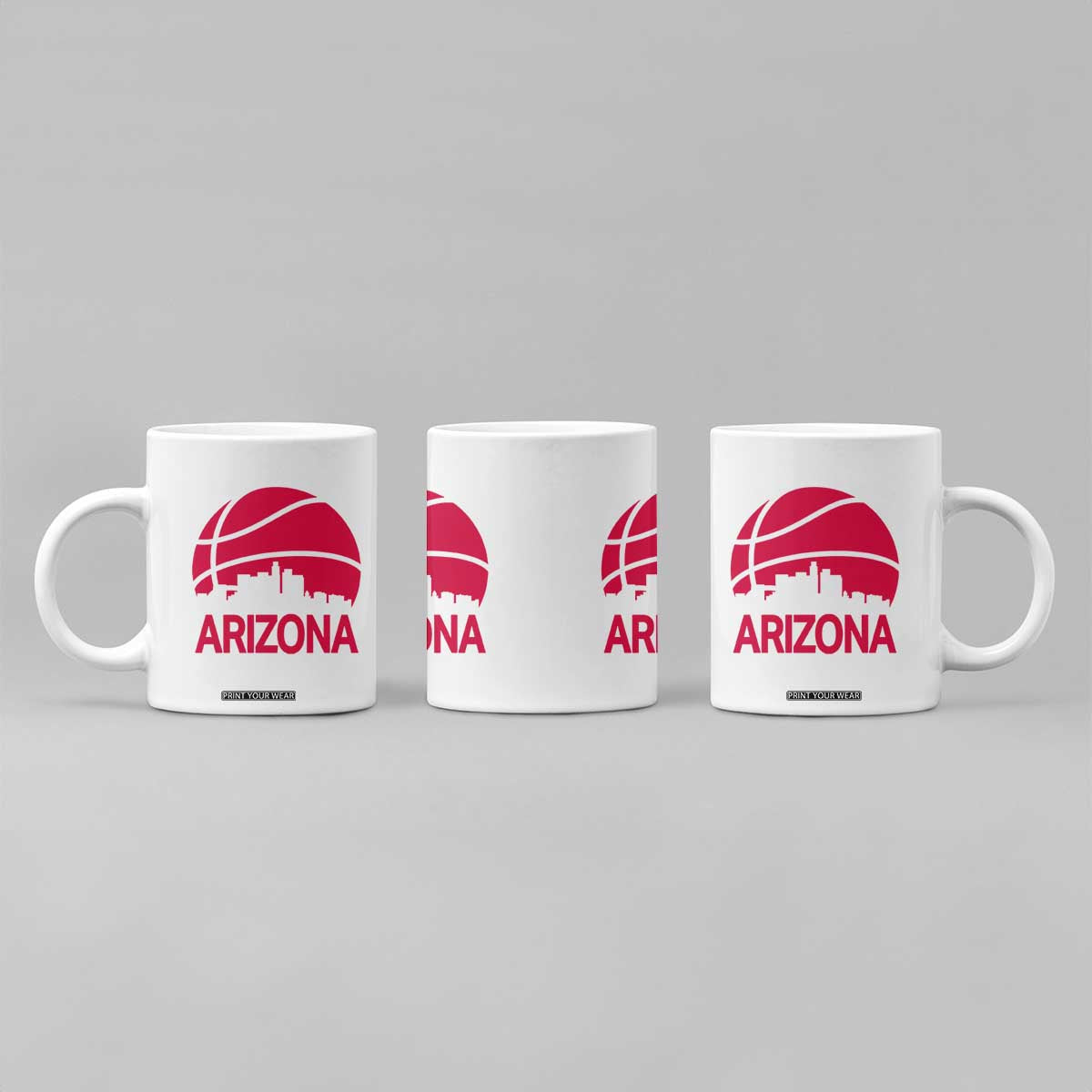 Arizona Skyline State Pride Coffee Mug Modern Urban Hoops Basketball TS12 Print Your Wear