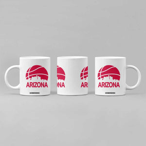 Arizona Skyline State Pride Coffee Mug Modern Urban Hoops Basketball TS12 Print Your Wear
