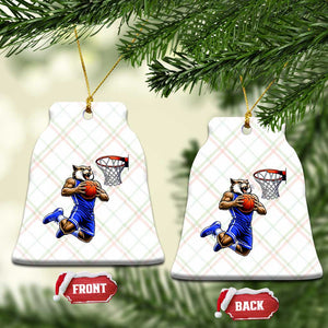 Funny Wildcat Dunking Basketball Ceramic Ornament Gift For Sports Fan TS12 Print Your Wear