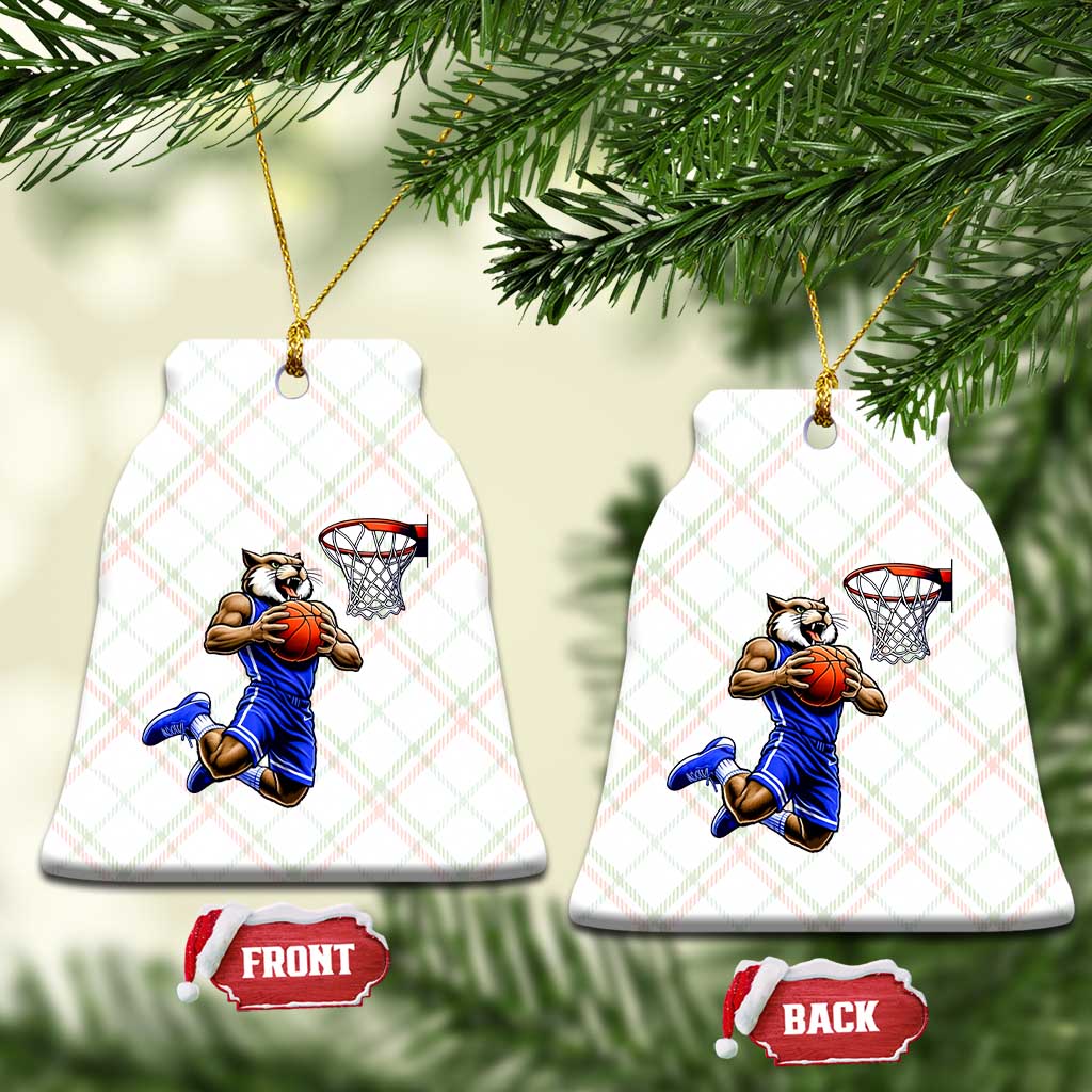 Funny Wildcat Dunking Basketball Ceramic Ornament Gift For Sports Fan TS12 Print Your Wear