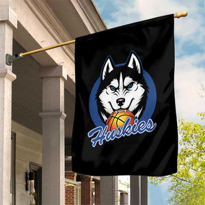 Cool Siberian Husky Basketball Garden Flag Gift For Dog Lovers TS12 Print Your Wear