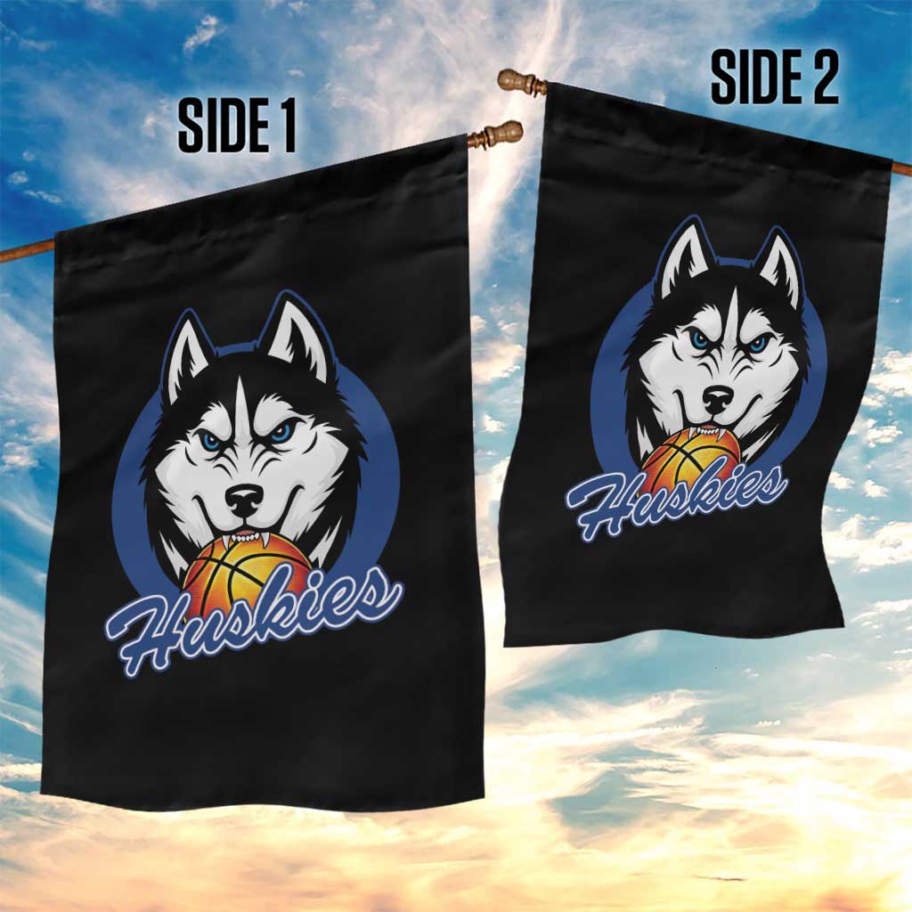 Cool Siberian Husky Basketball Garden Flag Gift For Dog Lovers TS12 Print Your Wear