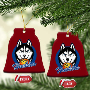 Cool Siberian Husky Basketball Ceramic Ornament Gift For Dog Lovers TS12 Print Your Wear