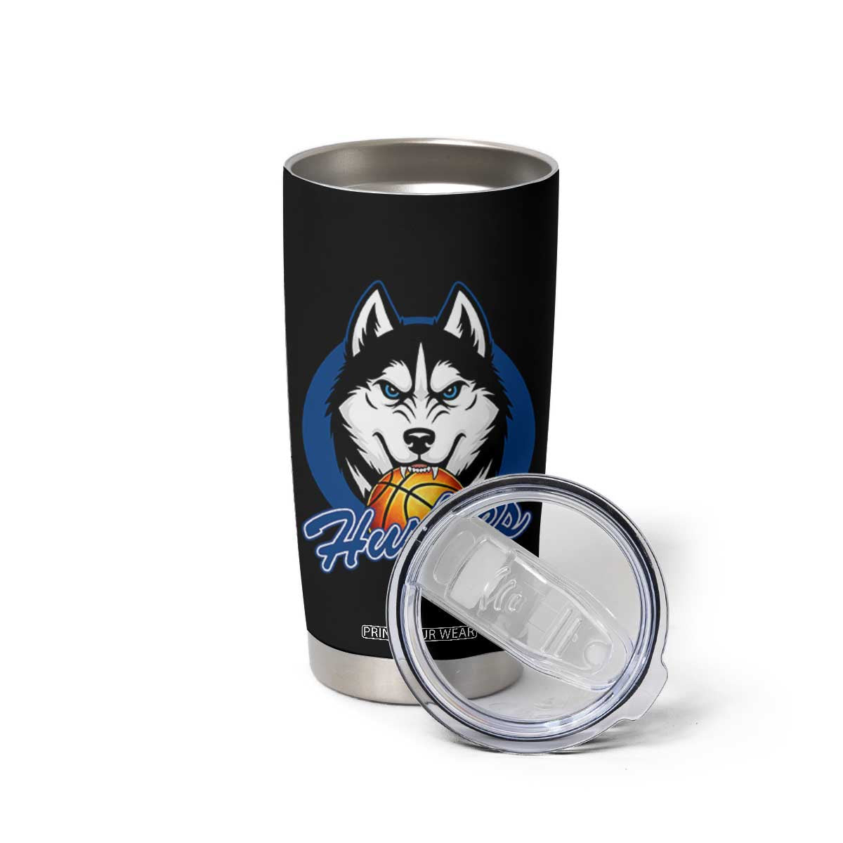 Cool Siberian Husky Basketball Tumbler Cup Gift For Dog Lovers TS12 Print Your Wear