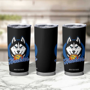 Cool Siberian Husky Basketball Tumbler Cup Gift For Dog Lovers TS12 Print Your Wear