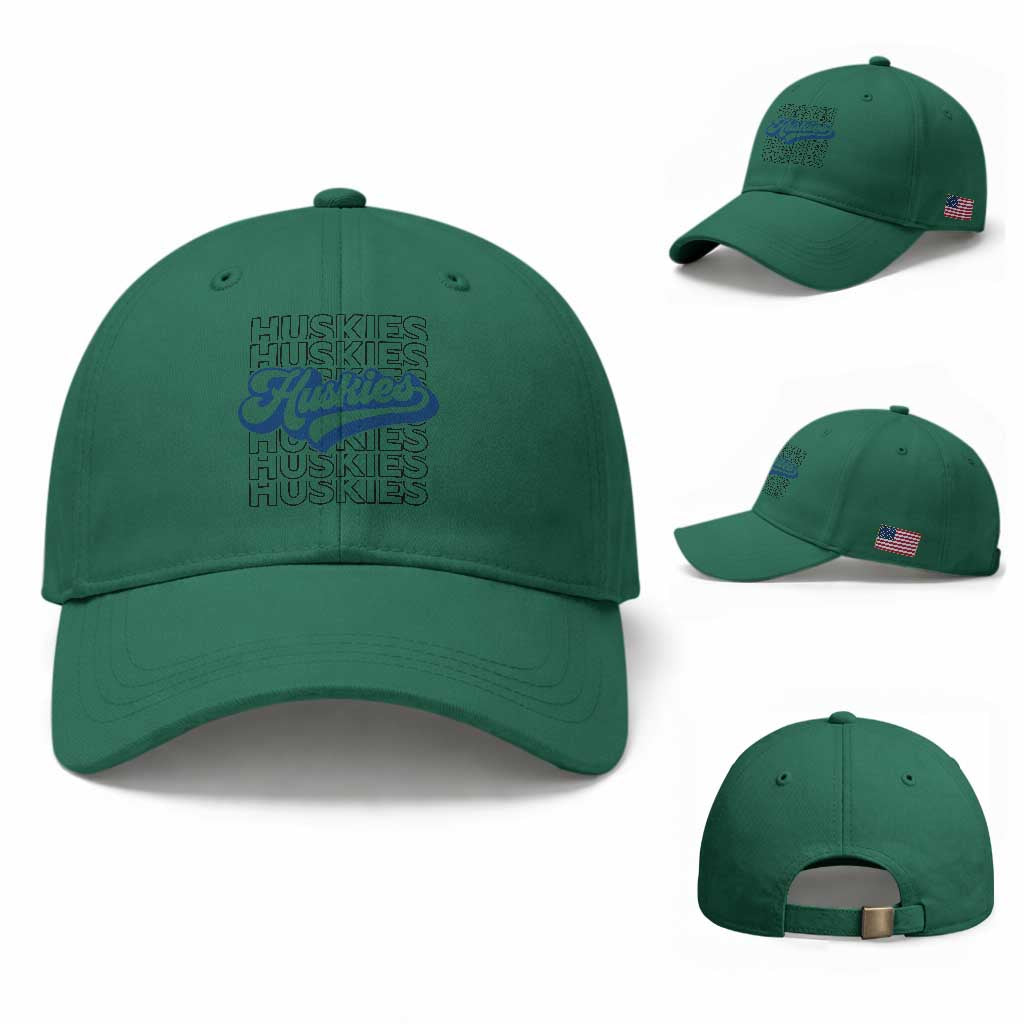 Proud Siberian Husky Fan Baseball Cap Sports Dog Lover TS12 Baseball Cap Universal Fit Irish Green Print Your Wear