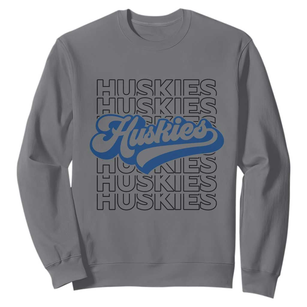 Proud Siberian Husky Fan Sweatshirt Sports Dog Lover TS12 Charcoal Print Your Wear