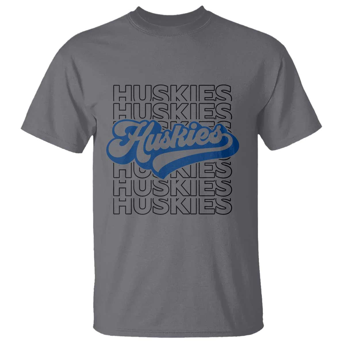 Proud Siberian Husky Fan T Shirt Sports Dog Lover TS12 Charcoal Print Your Wear