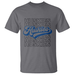 Proud Siberian Husky Fan T Shirt Sports Dog Lover TS12 Charcoal Print Your Wear