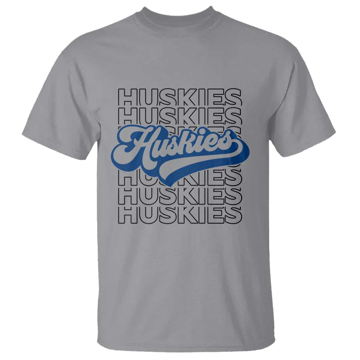 Proud Siberian Husky Fan T Shirt Sports Dog Lover TS12 Sport Gray Print Your Wear