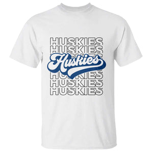 Proud Siberian Husky Fan T Shirt Sports Dog Lover TS12 White Print Your Wear