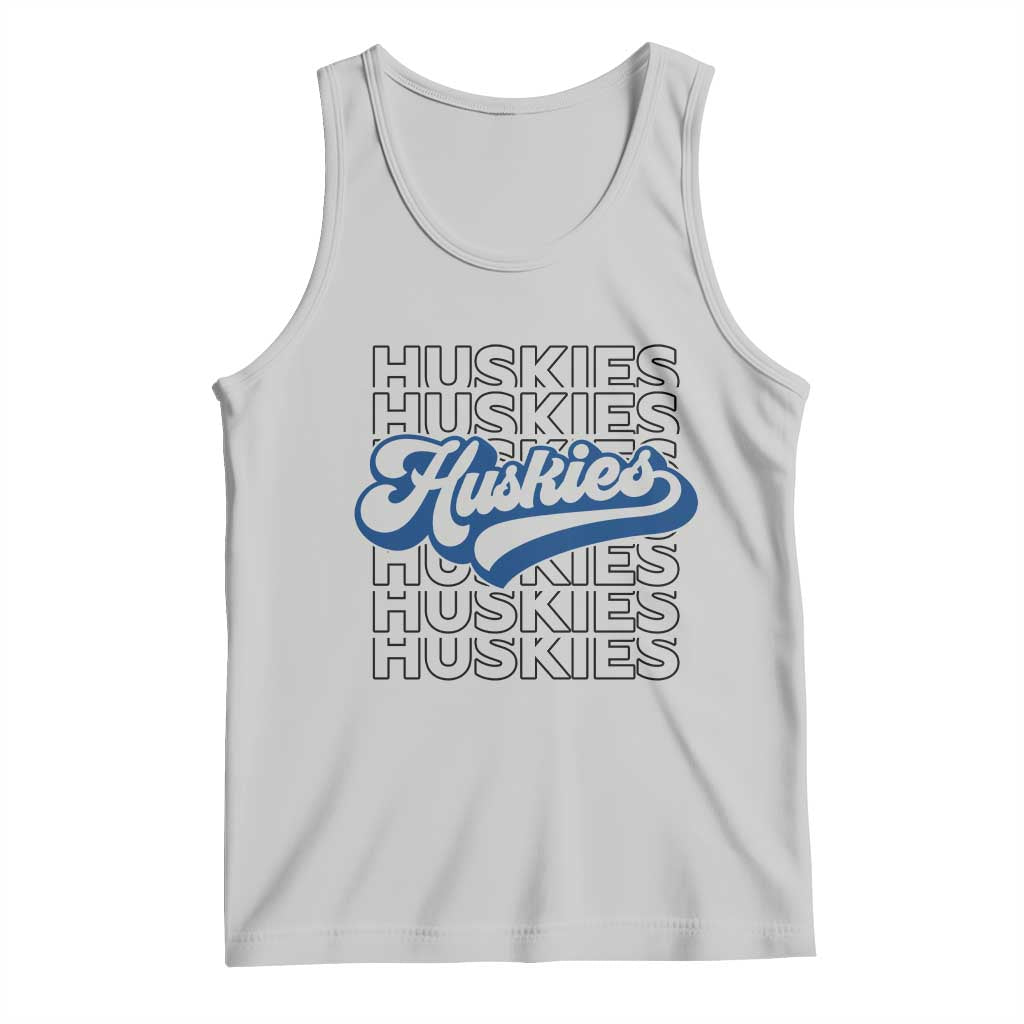 Proud Siberian Husky Fan Tank Top Sports Dog Lover TS12 Ash Print Your Wear