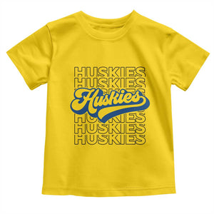 Proud Siberian Husky Fan Toddler T Shirt Sports Dog Lover TS12 Daisy Print Your Wear