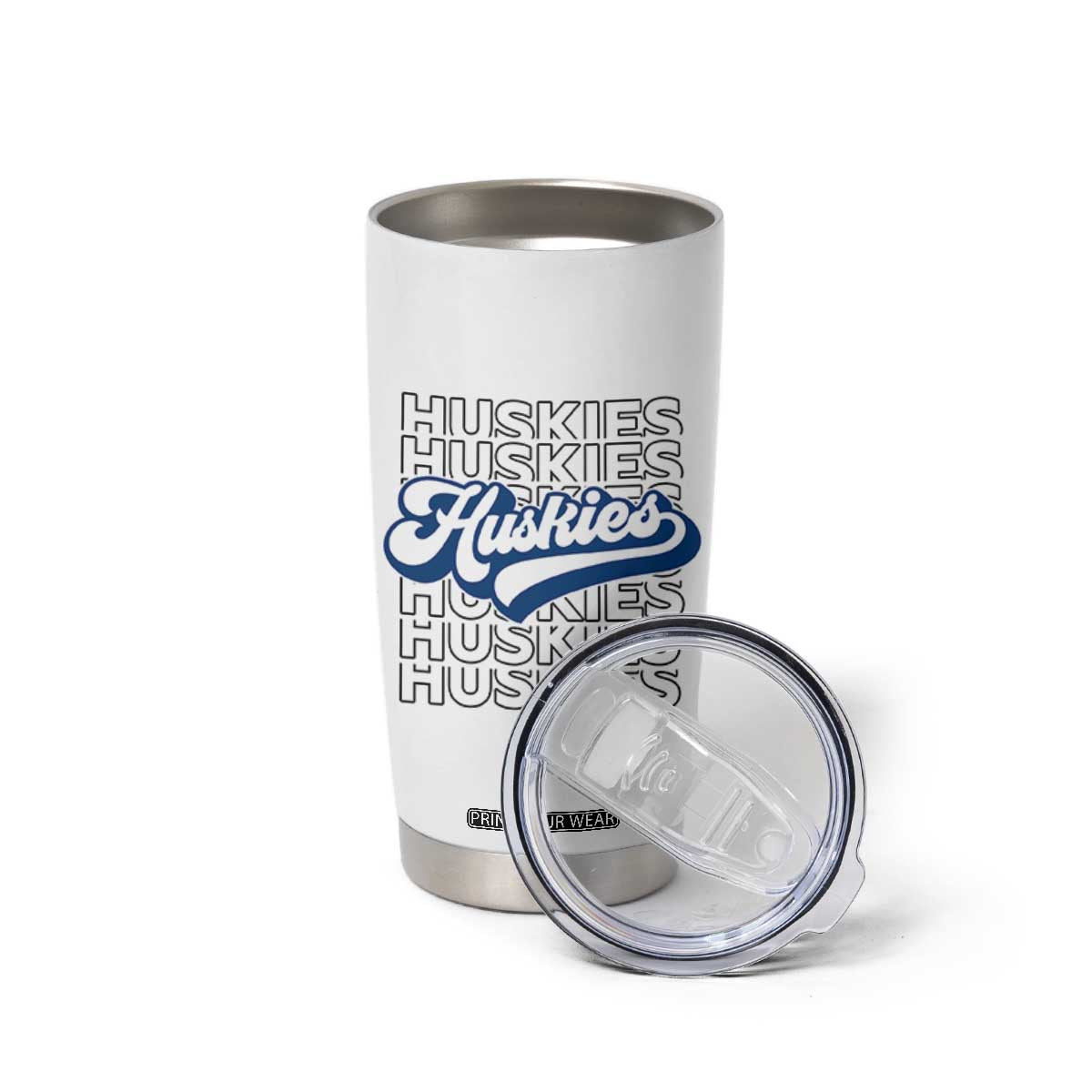 Proud Siberian Husky Fan Tumbler Cup Sports Dog Lover TS12 Print Your Wear