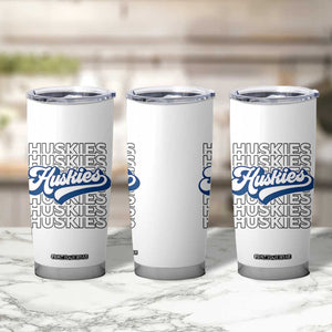 Proud Siberian Husky Fan Tumbler Cup Sports Dog Lover TS12 Print Your Wear