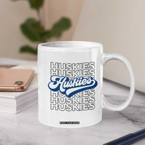 Proud Siberian Husky Fan Coffee Mug Sports Dog Lover TS12 Print Your Wear