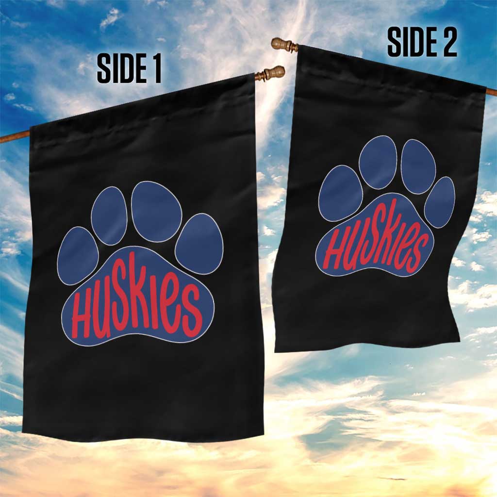 Siberian Husky Fan Paw Garden Flag Sports Dog Lover TS12 Print Your Wear