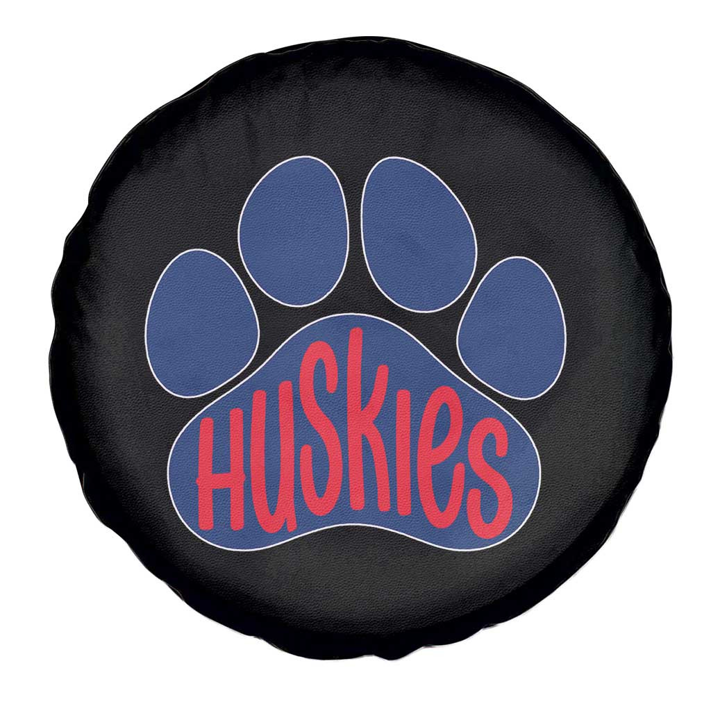 Siberian Husky Fan Paw Spare Tire Cover Sports Dog Lover TS12 Print Your Wear